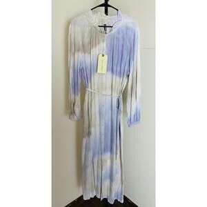 Raquel Allegra Victoria Watercolor Dress in Lavender, SZ 0, $494, NWT, 151